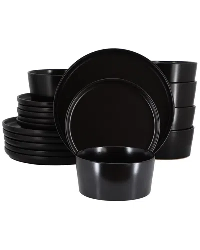Elama Josh 18pc Stoneware Dinnerware Set