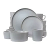 Elama Luxmatte 20-pc. Stoneware Dinnerware Set In Gray
