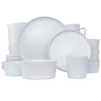 ELAMA ELAMA LUXMATTE WHITE 20 PIECE DINNERWARE SET