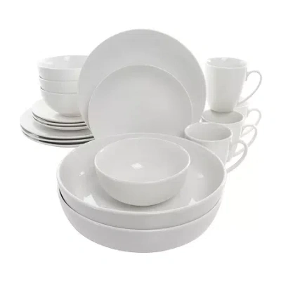 Elama Owen 18-pc. Dinnerware Set In White