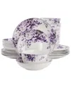 Elama 24pc Dinnerware Set In Multi