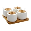 Elama Serving Set In White