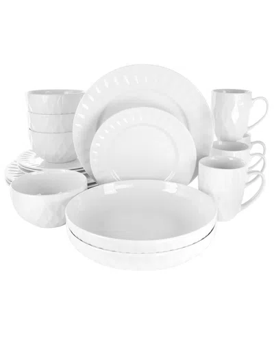 Elama Sienna 18pc Porcelain Dinnerware Set