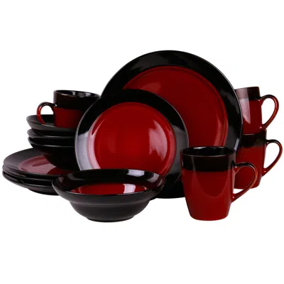 Elama 's Tanizia 16 Piece High Gloss Dinnerware Set