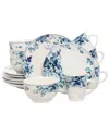 Elama Traditional Rose 16pc Dinnerware Set