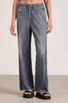 Elan Amber Sweatpants In Dark Denim In Blue
