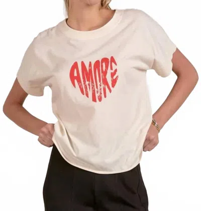 Elan Amore Tee In White