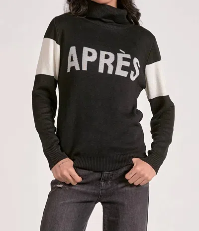 Elan Apres Sweater In Black
