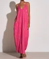 Elan Arrow Print Maxi Dress In Pink In Pink