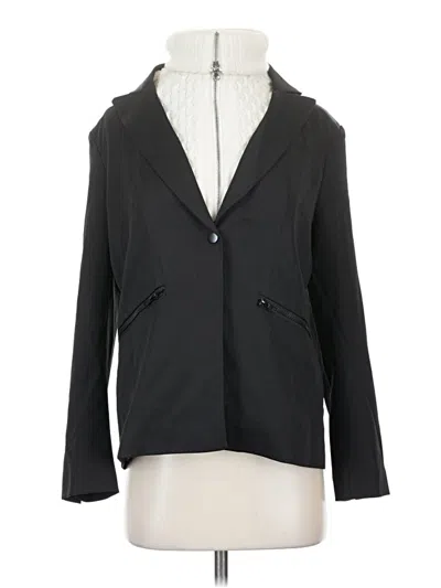 Pre-owned Elan Blazer Jacket In Black