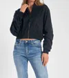 Elan Bomber Jacket In Black In Black