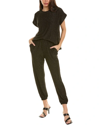 Elan Boxy Jumpsuit In Black