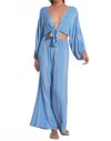 Elan Bring Me To Belize Resort Pant In Blue Lilac In Blue