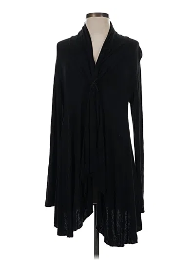 Pre-owned Elan Cardigan Sweater In Black