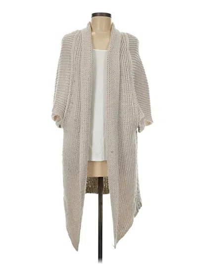 Pre-owned Elan Cardigan Sweater In Brown