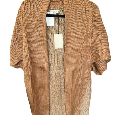 Elan Cardigan Sweater In Brown