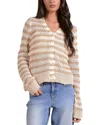 Elan Cardigan In Nude