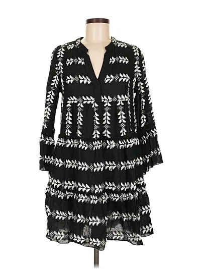 Pre-owned Elan Casual Dress In Black