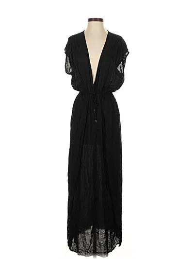 Pre-owned Elan Casual Dress In Black