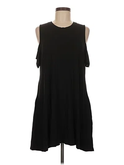 Pre-owned Elan Casual Dress In Black