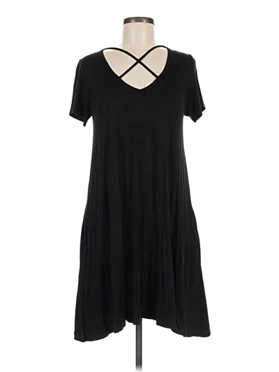 Pre-owned Elan Casual Dress In Black