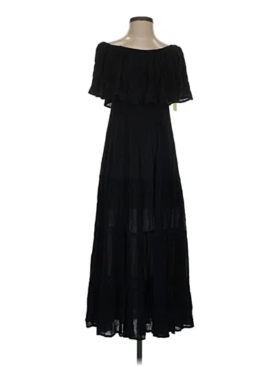 Pre-owned Elan Casual Dress In Black
