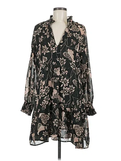 Pre-owned Elan Casual Dress In Black