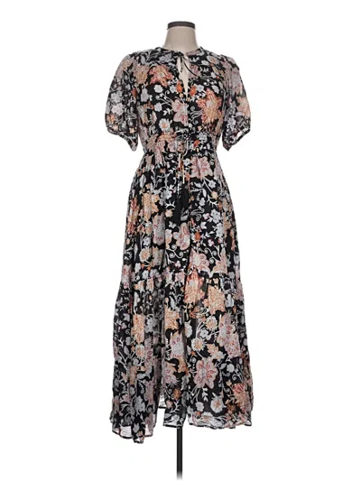 Pre-owned Elan Casual Dress In Black