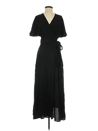 Pre-owned Elan Casual Dress In Black