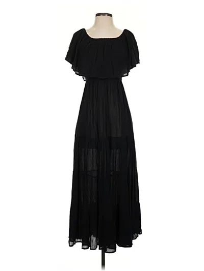 Pre-owned Elan Casual Dress In Black