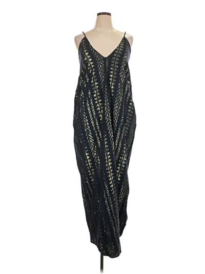 Pre-owned Elan Casual Dress In Black