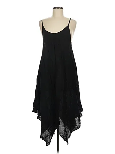 Pre-owned Elan Casual Dress In Black