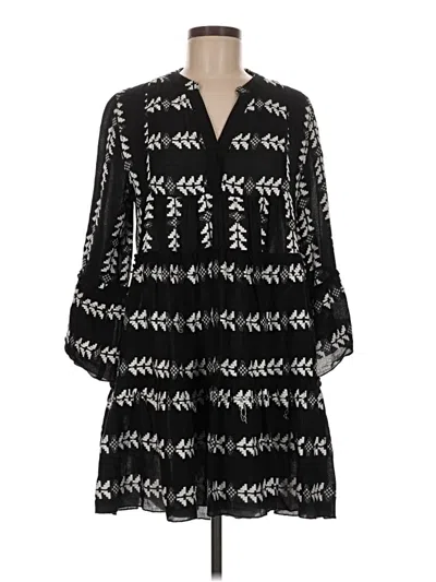 Pre-owned Elan Casual Dress In Black
