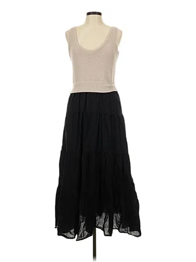 Pre-owned Elan Casual Dress In Black