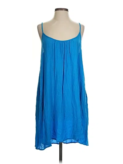 Pre-owned Elan Casual Dress In Blue