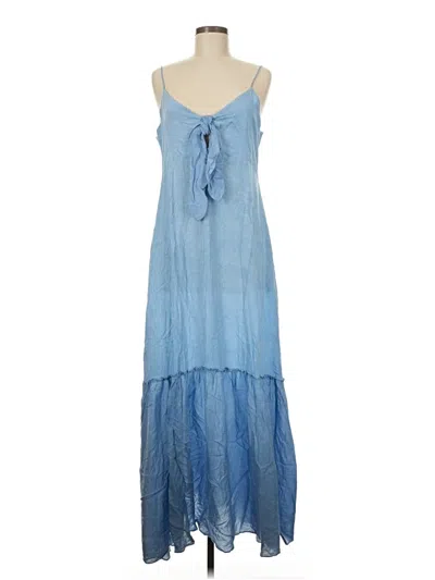 Pre-owned Elan Casual Dress In Blue
