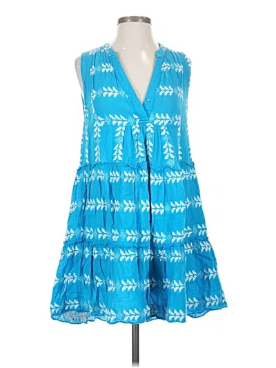 Pre-owned Elan Casual Dress In Blue