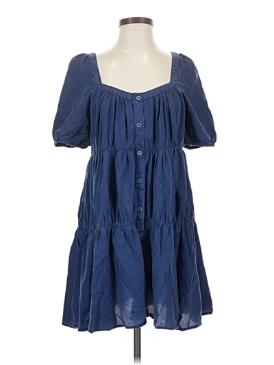 Pre-owned Elan Casual Dress In Blue