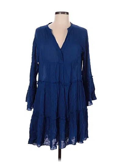 Pre-owned Elan Casual Dress In Blue