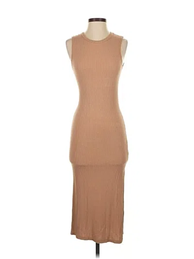 Pre-owned Elan Casual Dress In Brown