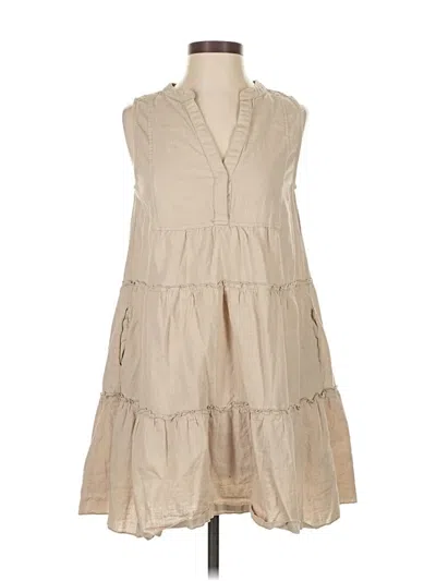 Pre-owned Elan Casual Dress In Brown