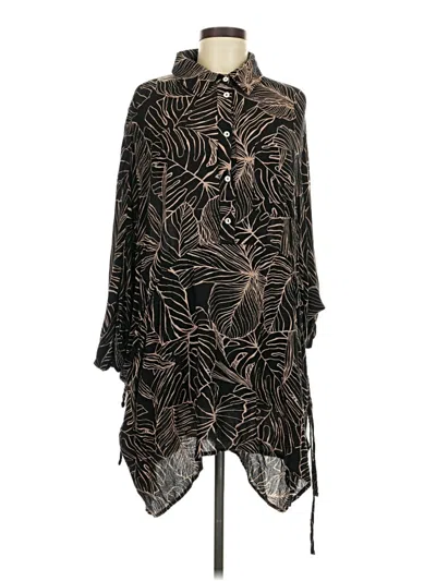 Pre-owned Elan Casual Dress In Brown