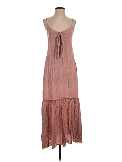 Pre-owned Elan Casual Dress In Brown