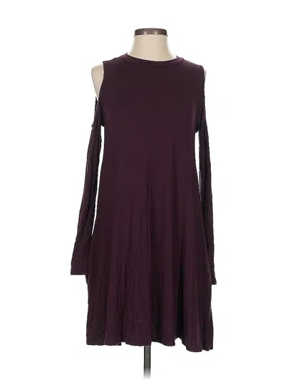 Pre-owned Elan Casual Dress In Burgundy
