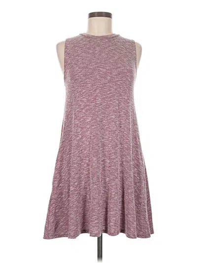 Pre-owned Elan Casual Dress In Burgundy