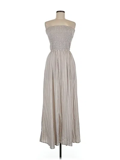 Pre-owned Elan Casual Dress In Gray