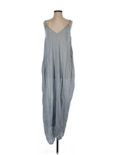 Pre-owned Elan Casual Dress In Gray