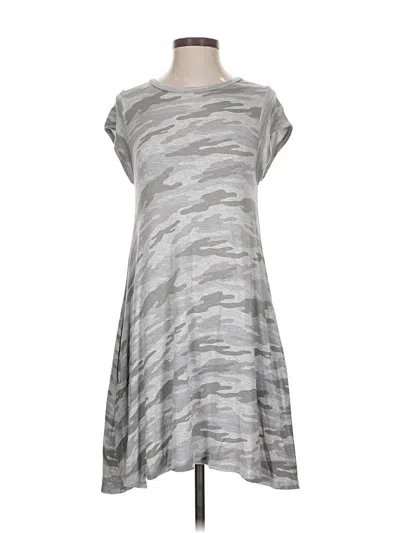 Pre-owned Elan Casual Dress In Gray