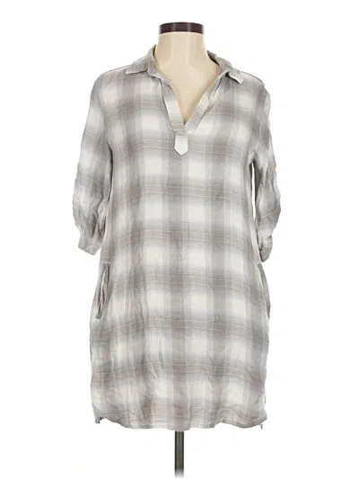 Pre-owned Elan Casual Dress In Gray