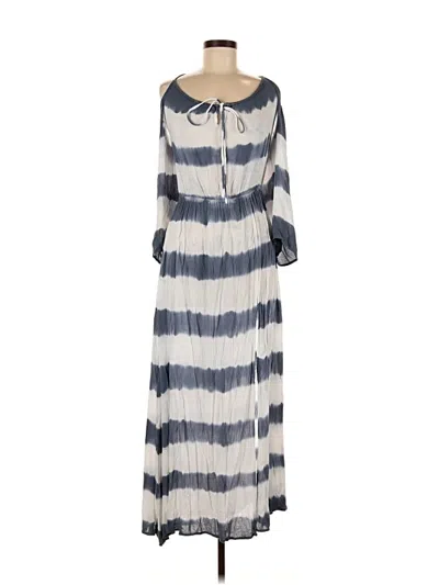 Pre-owned Elan Casual Dress In Gray